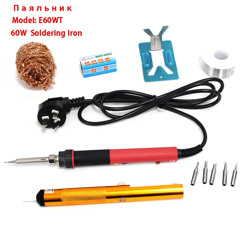 

CXG E60WT Electric Soldering Iron Digital Adjustable thermostat Electric Soldering Welding station free shipping