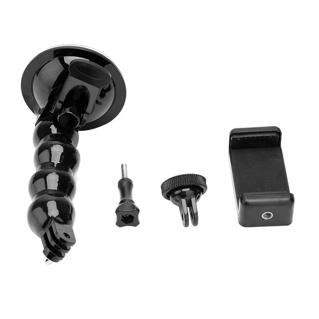 TELESIN 2018 New Accessories Car Suction Cup Adapter Window Glass Mount For Gopro Hero7 6 5 Black Hero 4 3 3+ 4s 5s sj Xiaomiyi