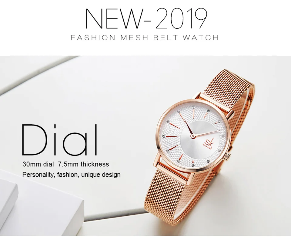 SHENGKE SK Women Watch Top Brand Luxury 2018 Women Bracelet Watches For Ladies Quartz Wrsit Watch Montre Femme Relogio Feminino (8)