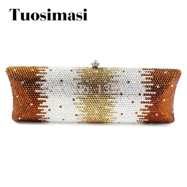 

beautiful long shape clutch bag evening bag evening clutch women handbags bag