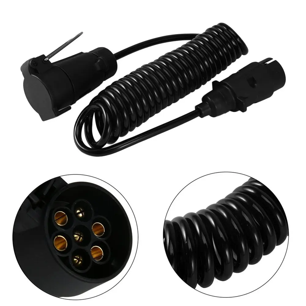 Professional 7 Pin Trailer Converter With Cable 3 5 Meters