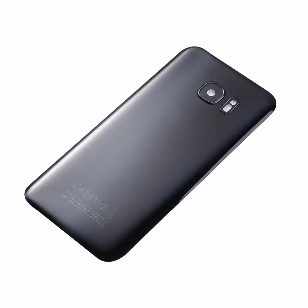 Для Samsung S7 G930 G930F Edge G935 G935F Корпус аккумулятор стеклянная задняя крышка Крышка