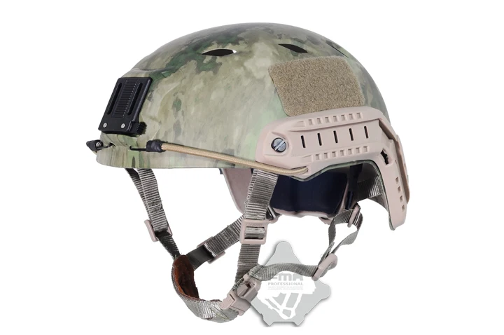 Спортивные шлемы страйкбол тактический прыгающий шлем A-Tacs облегченная модульная система переноски снаряжения снаряжение высокого качества для боевого отопления TB472 Мультикам