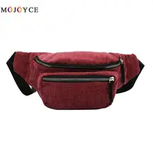 Модные вельветовые поясные сумки для женщин и девочек, нагрудный мешок, поясные сумки, сумка-почтальонка Милая упаковка Heuptas Pochete