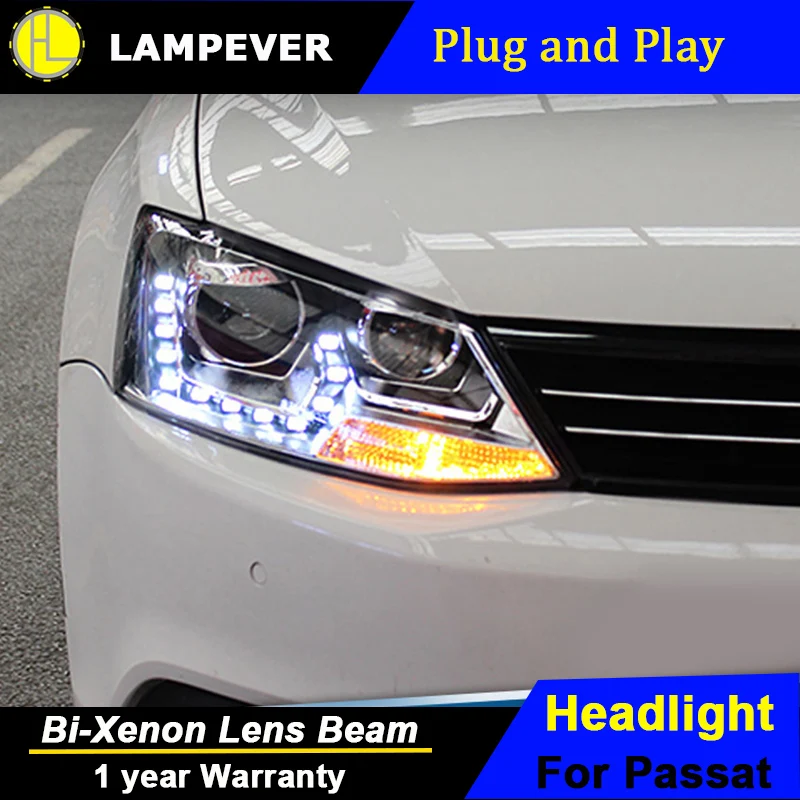 Lampever Styling For VW Jetta headlights 2011 2014 Jetta MK6 LED