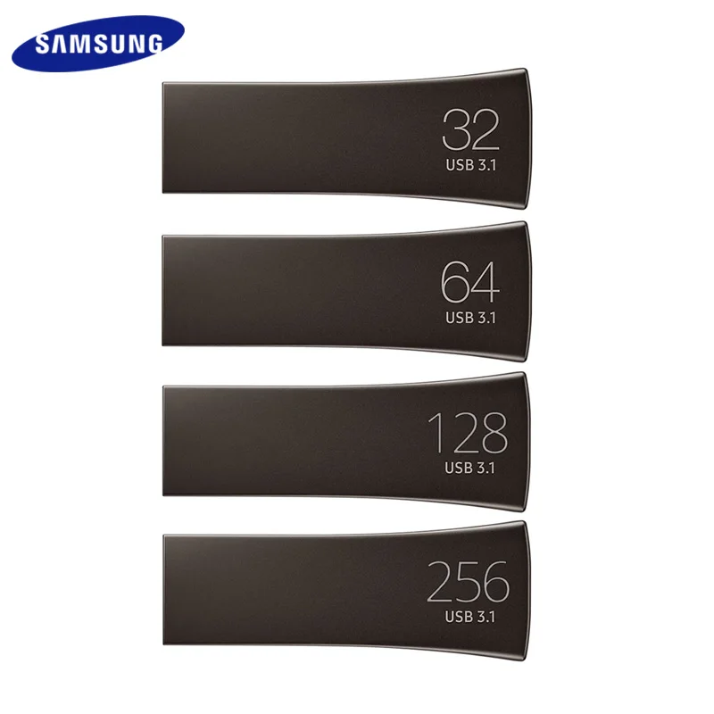 Оригинальный высокоскоростной USB флеш накопитель SAMSUNG Bar Plus 256 ГБ 128 64 32 3 1 мини U
