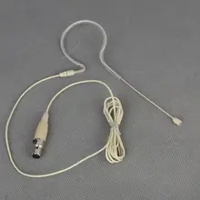 D-13S Съемная линия один ушной крючок микрофон в вилке E2(100 шт