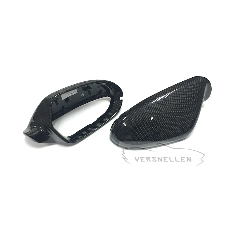 

C7 TOP Quality PU Protect Carbon Mirror Caps 1:1 Replacement OEM Fitment Side Mirror Cover for Audi A6L 2012 S6 2013 RS6