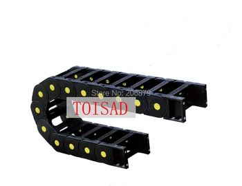 

Transmission Chains 35x 175,200mm 1M Open On Both Side Plastic Towline Cable Drag Chain For 3D printer Parts