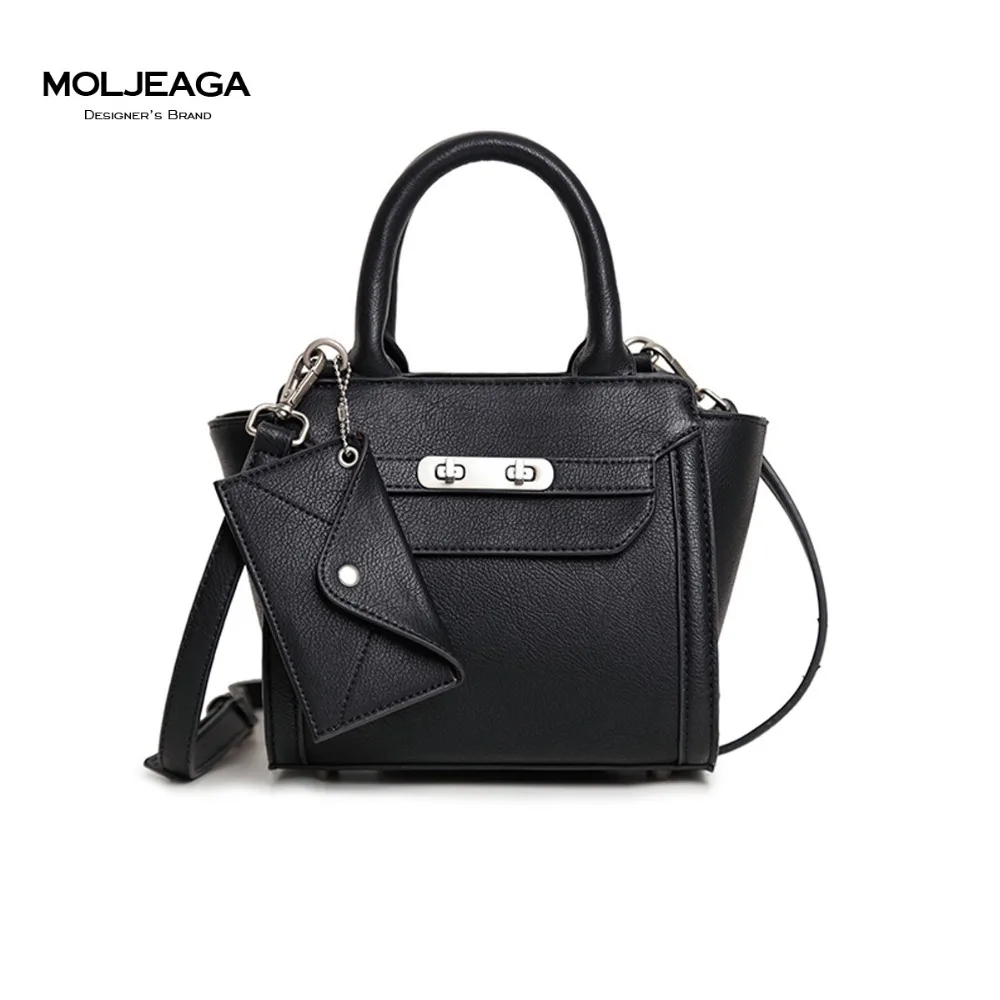 MOLJEAGA font b Brand b font font b Women b font Lock Nubuck Leather font b