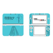 Vinyl Cover Decal Skin Sticker for NEW 3DS XL Skins Stickers for NEW 3DS LL Vinyl Skin Sticker Protector- Hatsune Miku