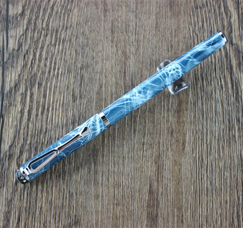 Jinhao 301 Роскошная перьевая ручка со стразами 0 38 мм высококачественные