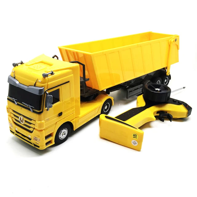 RC truck 132 Remote control Super truck with LED light 2.4G fancy toy rc dump truck toy for