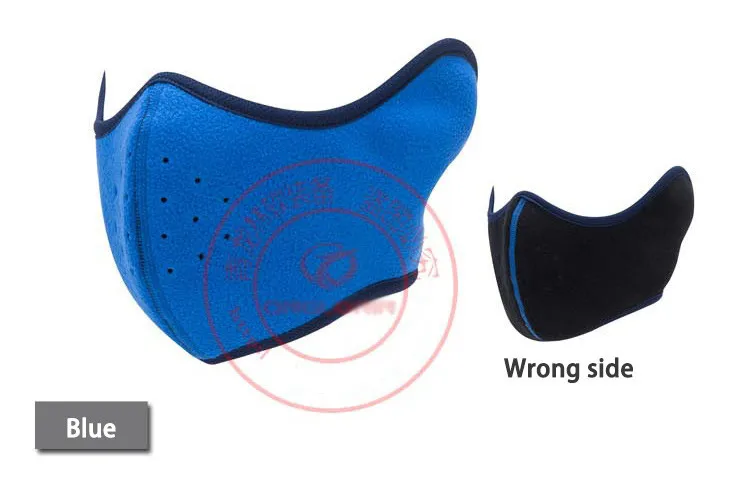 Outdoor Sports Ear Protection Half Face Winter Keep Warm Velcro Mask Ski Motorcycle Bike Cold Protection Face Mask Multicolor 11