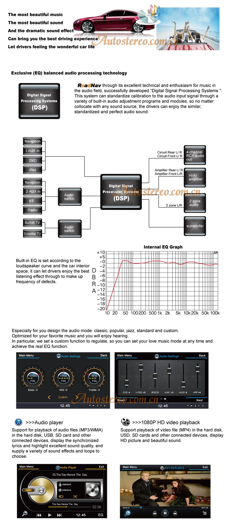 Perfect 7 Inch Car Multimedia DVD Player Radio Screen Auto Stereo GPS Navigation double  System For BMW X3 E83 2004-2012 31