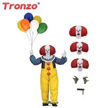 Tronzo фигурка NECA SHF IT Pennywise фигурка 18 см это модель клоуна Коллекция декор для хэллоуина украшения Horro подарок