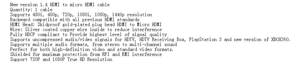 Larryjoe 1 м/1,5 м/1,8 м/3 м/5 м/10 М V1.4 Micro HDMI к HDMI Мужской адаптер конвертер кабель 1080p 1440p для HDTV PS3 xbox 3D lcd