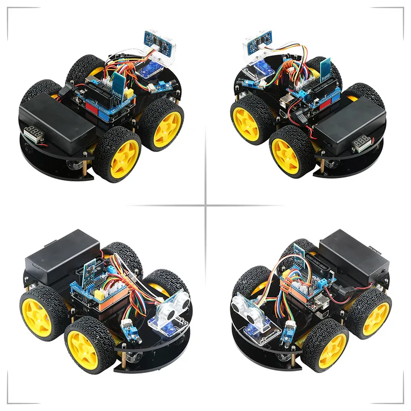 

Emakefun robot car Hummer-bot Arduino intelligent programmable robot kit Scratch2.0 Windows Ardino IDE robot toy