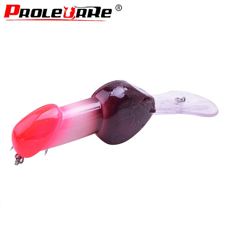 Proleurre 1 шт. новая модель рыболовной приманки 14 см/27g пенис Minnow Swimbait забавная