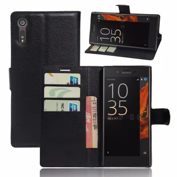 

Protect case for smartphone Sony Xperia XZ,20pcs/lot,TPU leather flip wallet case for Sony Xperia XZ,free shipping,hot sale