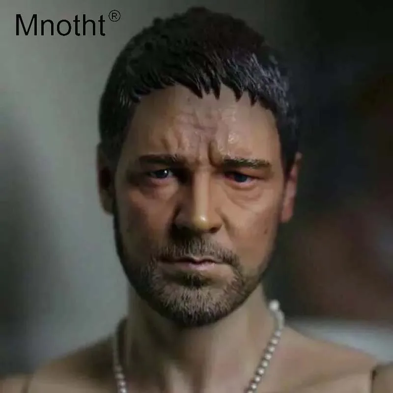 1//6 Scale Action Figure Russell Crowe HeadSculpt With Male Body Doll Toys