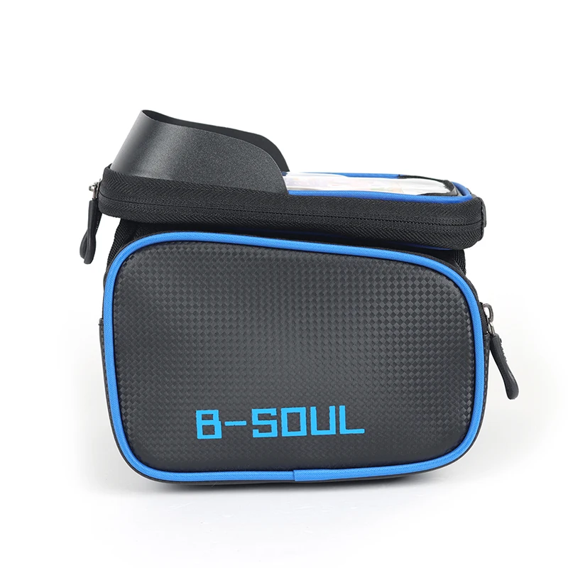 Bicycle Front Touch Screen Phone Bag Cycling Top Tube Bag Mountain Bike Bags Easy To Install and Remove Frame Front Tube Bags