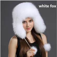 

2018 new style of autumn winter, South Korea, fox fur, Lei Feng fur hat.