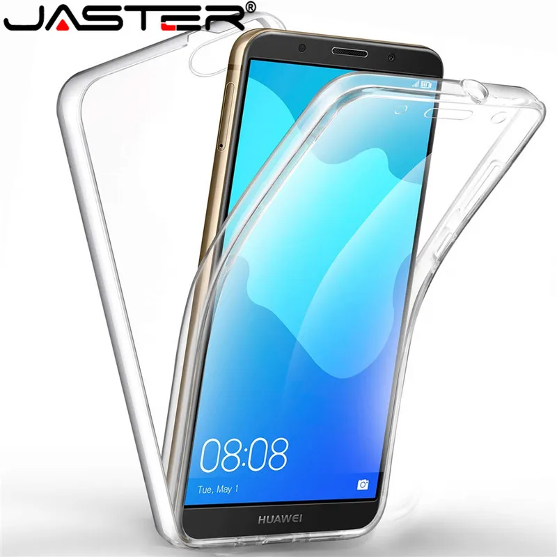 

JASTER 360 Degree Shockproof Case for HUAWEI Nova 3 3i 2i P30 P20 P8 Lite 2017 Y7 Y9 Y6 Y5 Prime 2018 Honor 7S 7A 7C Soft Cover