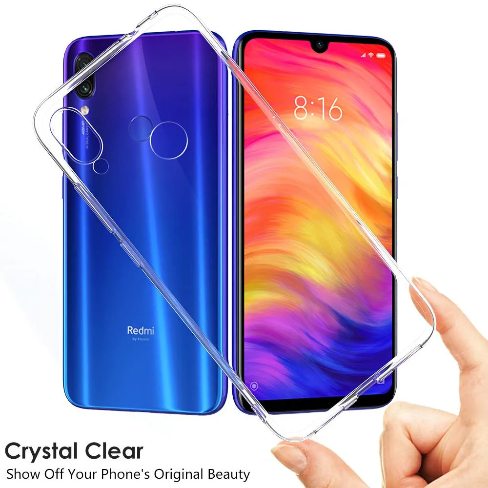 

ZRICKIE Transparent Case For Redmi Note 7 6 6Pro 5Pro Note 4 4X 3 2 Redmi 7 6 6A 6Pro 5 5A 5Plus 4 4A 3X S2 3S Soft TPU Cover