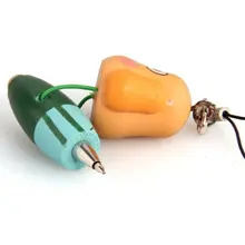 Новые и горячие 5 милые животного черный пополнения Шариковая Ручка