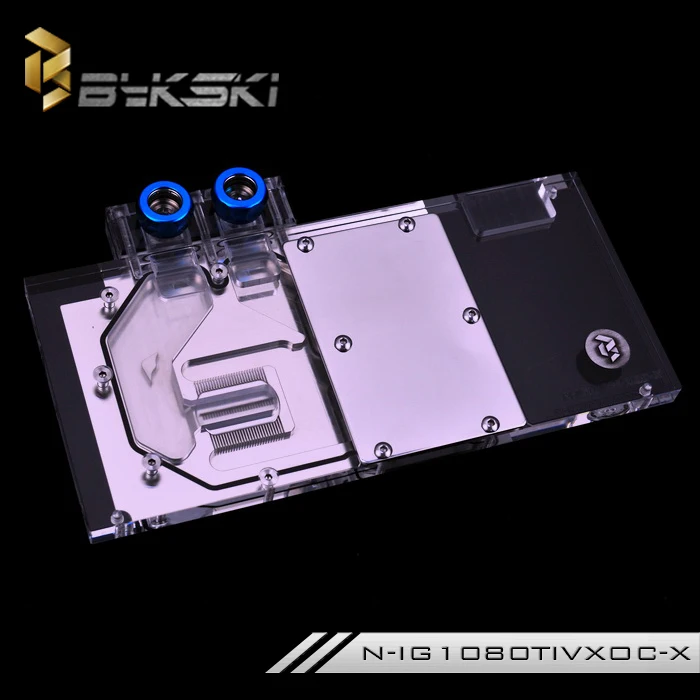 Bykski N-IG1080TIVXOC-X блок водяного охлаждения GPU для красочных iGame GTX 1080 Ti Vulcan X OC