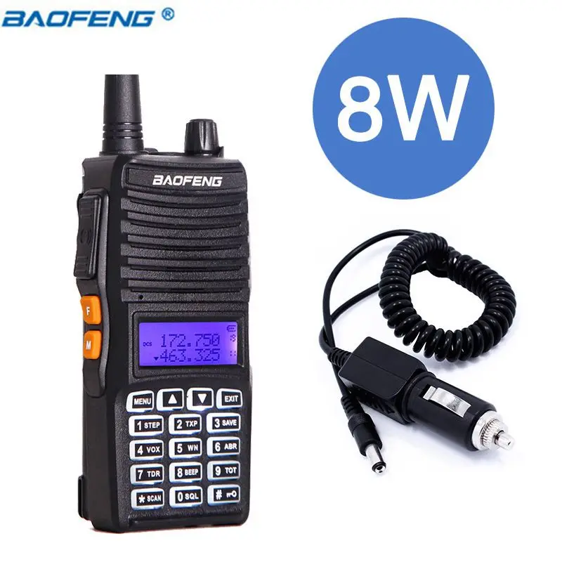 Baofeng UV 82 II Высокая мощность 8 Вт рация обновление UV82 Dual 2 PTT Портативное