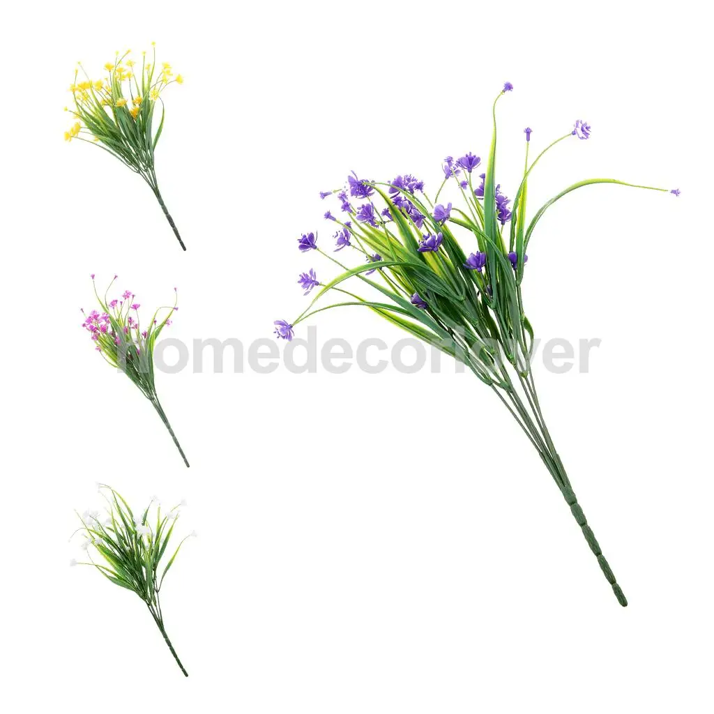 MagiDeal Artificial Greenery Vine Ivy Leaves Grass Camellia Garland Hanging Wedding Party Flower Bunch Bouquet Decor Color PICK
