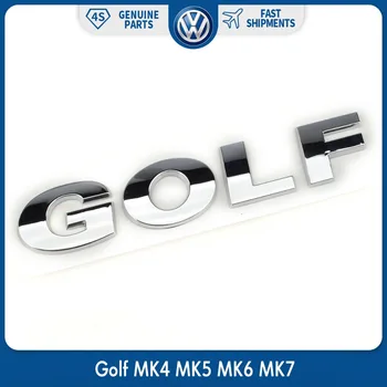 

OEM Car Rear Trunk Lid Chrome Silver GOLF Emblem Sticker Badge Logo for VW Volkswagen ABS Decal
