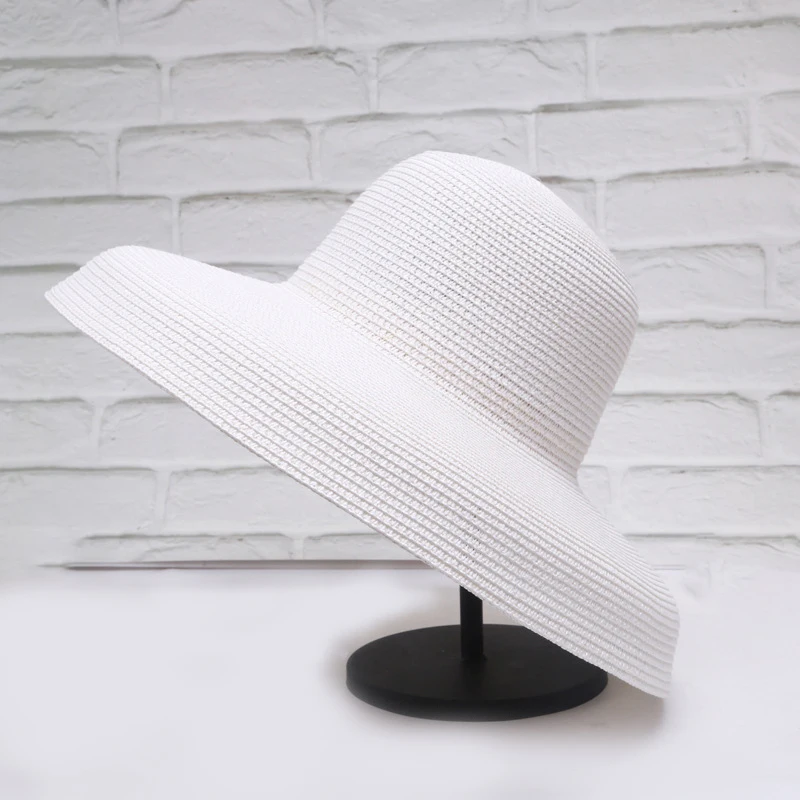 Cappello di paglia donna stile vintage per estate mare sole_voghion.com