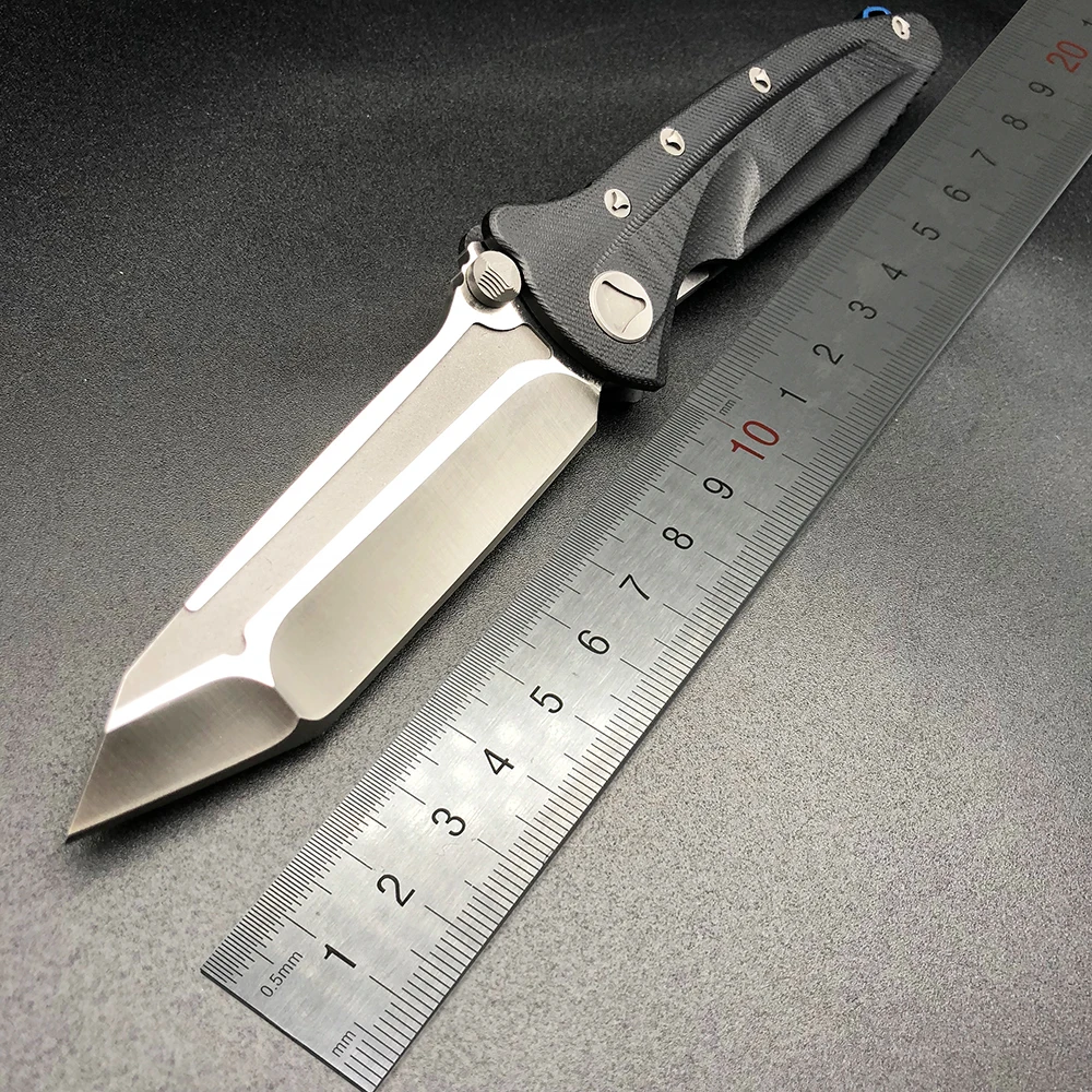 BMT Delta For Folding Knife D2 Blade G10 Handle Tactical Pocket Knives Camping Hunting Ball Bearing Survival Knife EDC Tools