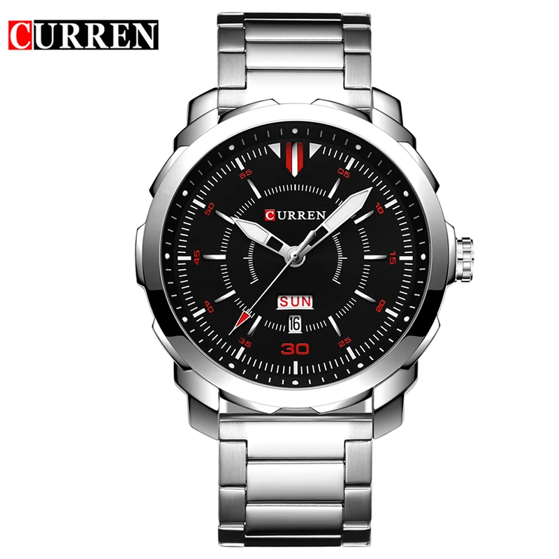 

Relogio Masculino Mens Fashion Casual Quartz Watch Curren Men Watches Top Brand Luxury Sport Male Clock Wristwatch Dropship 8266