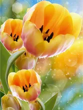 

rhinestones embroidery,tulip,mazayka diamond,diamond embroidery flowers,5d diamond mosaic,diamond painting embroidery