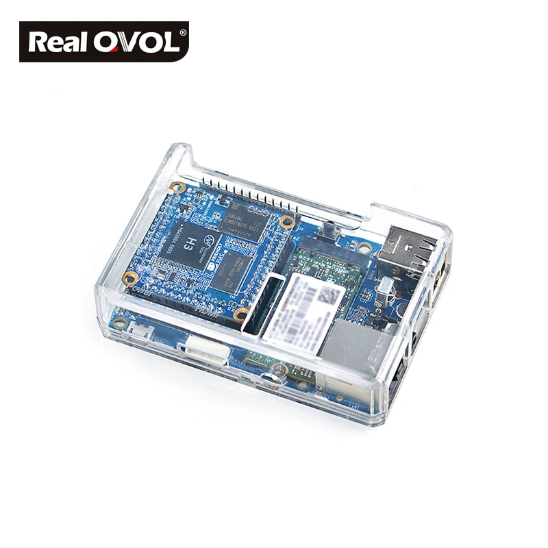 Мини-щит RealQvol Friendlyarm для NanoPi NEO Core/Core2 такой же форм-фактор, как и RPi, может быть хорошо помещен в чехол RPi