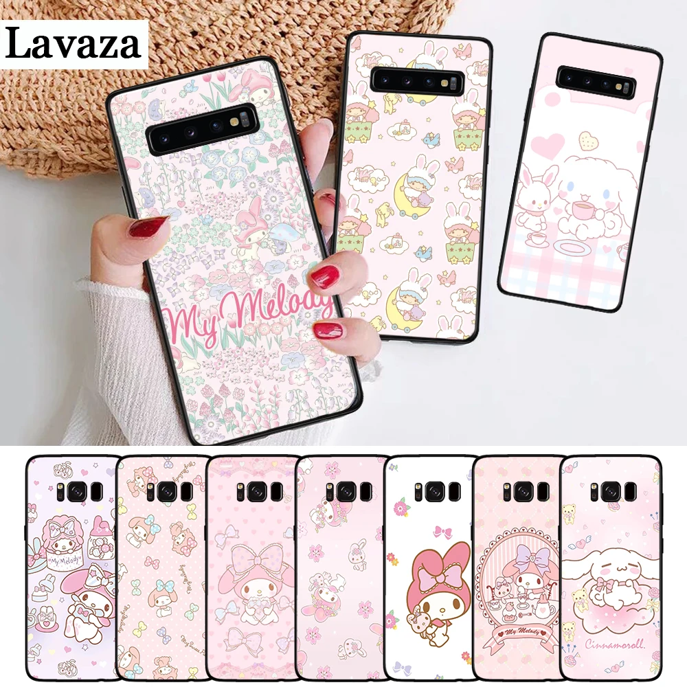 

Lavaza My Melody Coque Silicone Case for Samsung S6 Edge S7 S8 Plus S9 S10 S10e Note 8 9 M10 M20 M30