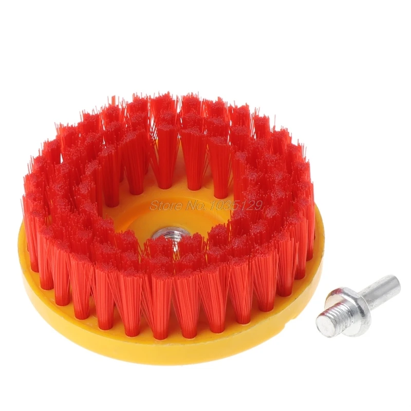 

T30 110mm Drill Power Scrub Clean Brush for Leather Plastic Wooden Furniture Car interiors Cleaning Power Scrub Whosale&DropShip