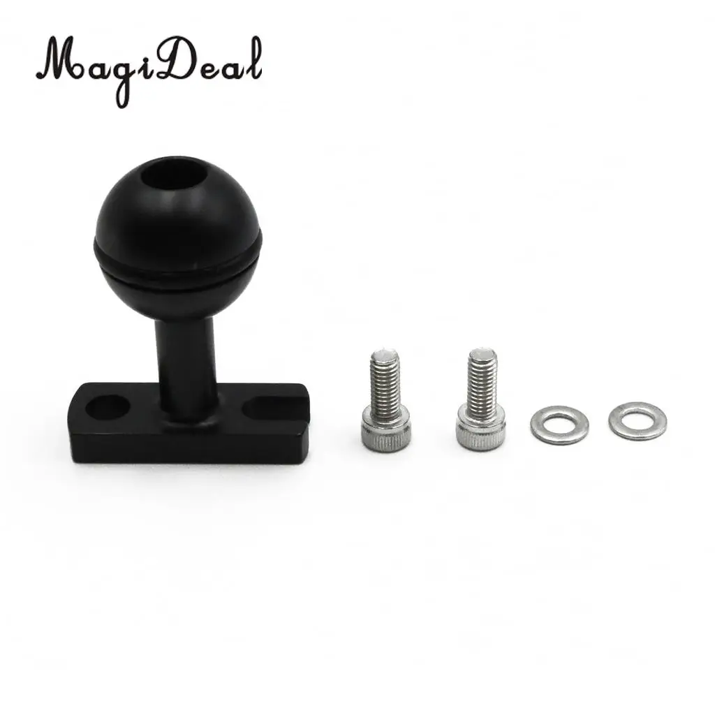 Metal 1' Diving Light Ball Arm Adapter System Mount Flashlight Accessory for GoPro Diving Dive Snorkeling Swimming Accessories
