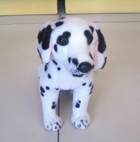 

Stuffed animal 30cm squat Dalmatian plush toy doll high quality gift present w1176