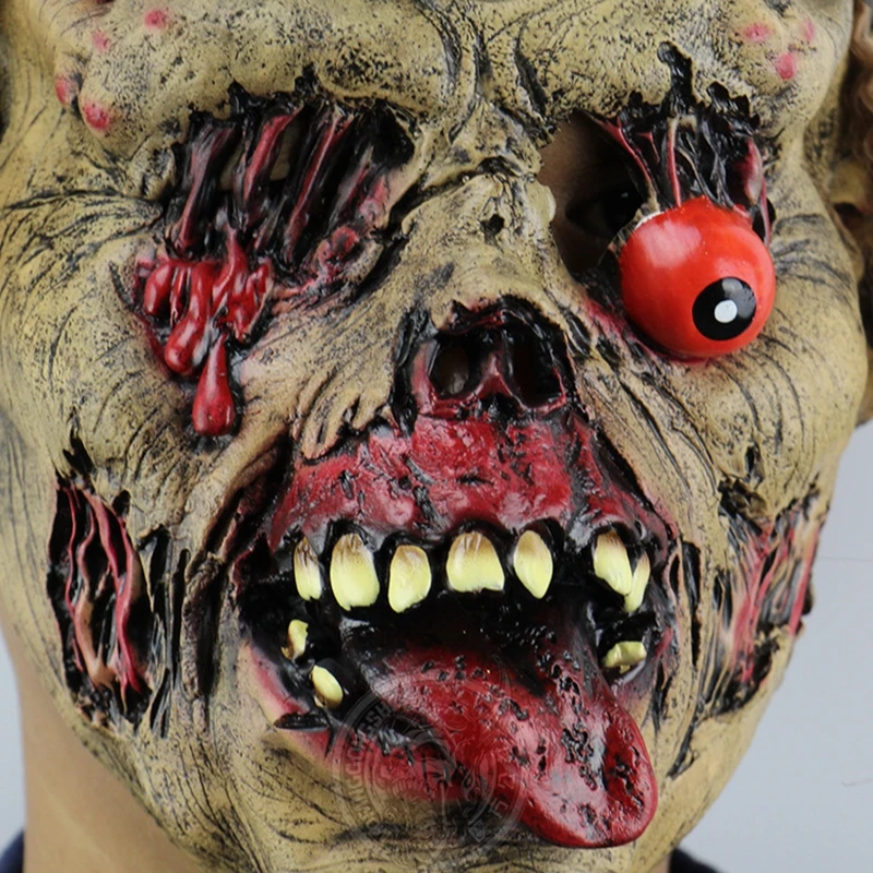 GNHYLL Хэллоуин маска Тыква пугало латексная вечеринка Хэллоуин костюм маска косплей