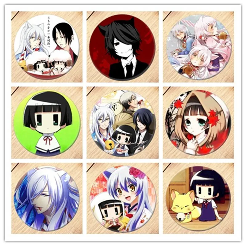 

Free Shipping Anime Gugure Kokkuri-san Brooch Pin Pins Badge Accessories For Clothes Backpack Decoration 19195