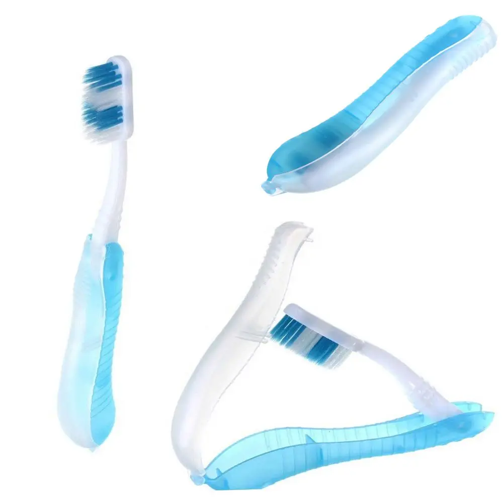 

1 Pcs Outdoor Foldable Toothbrush Travel Camping Portable Tooth Cleaner Toothbrush Set Oral Sanitary Care Disposable Tools