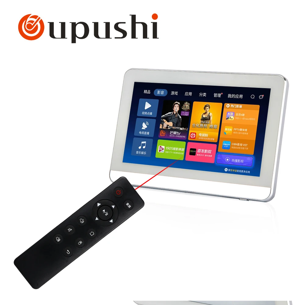 OUPUSHI A7S настенная клавиатура для мультирума аудио сенсорный экран музыкальная система Bluetooth клавиатура/панель/музыкальный контроллер