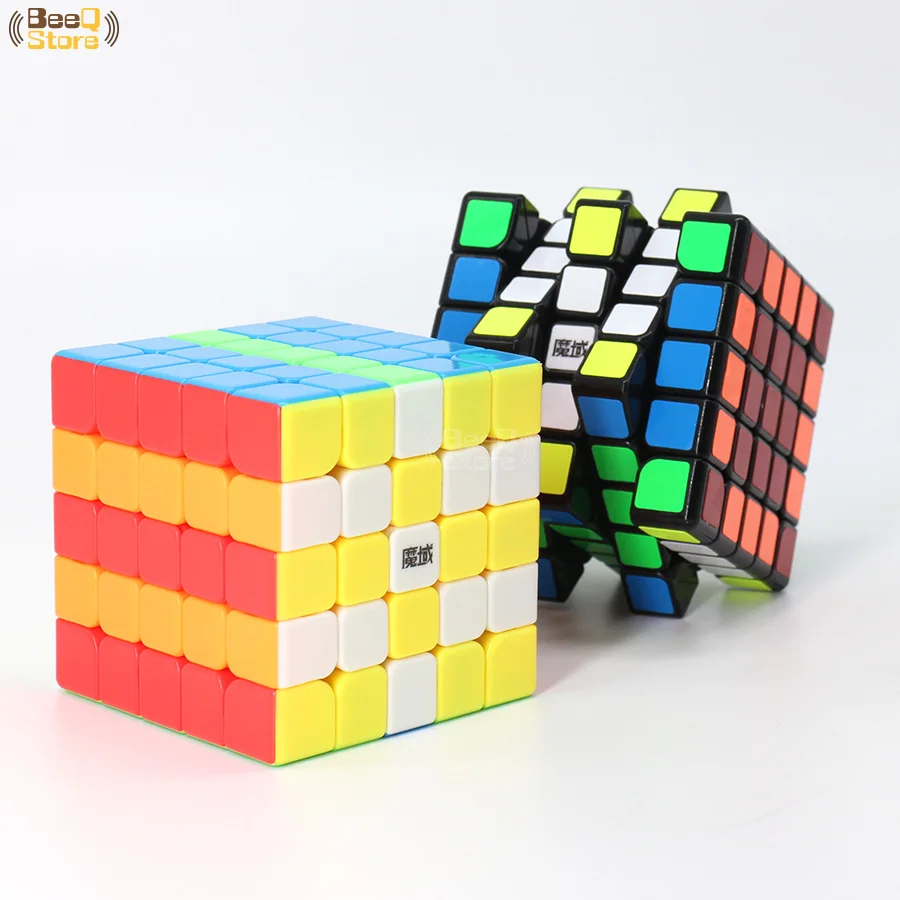 Мою weichuang GTS 5x5 Magic Cube Скорость Cube Puzzle Профессиональный Мэджико Cubo черный Stickerless Развивающие игрушки 5 слоев 5x5x5