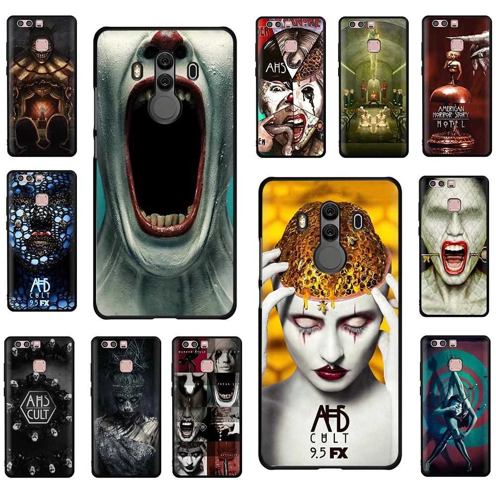 

TV American Horror Story Soft Silicone phone case for Huawei P8 P9 P10 P20 Mate 10 20 30 Pro Lite Plus Mini P Smart Z Plus