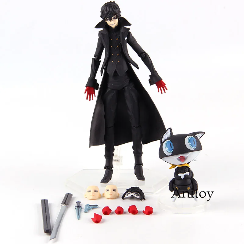 Figma 363 Persona 5 фигурка Shujinkou и Morgana Joker Ver. ПВХ Коллекционная модель игрушки